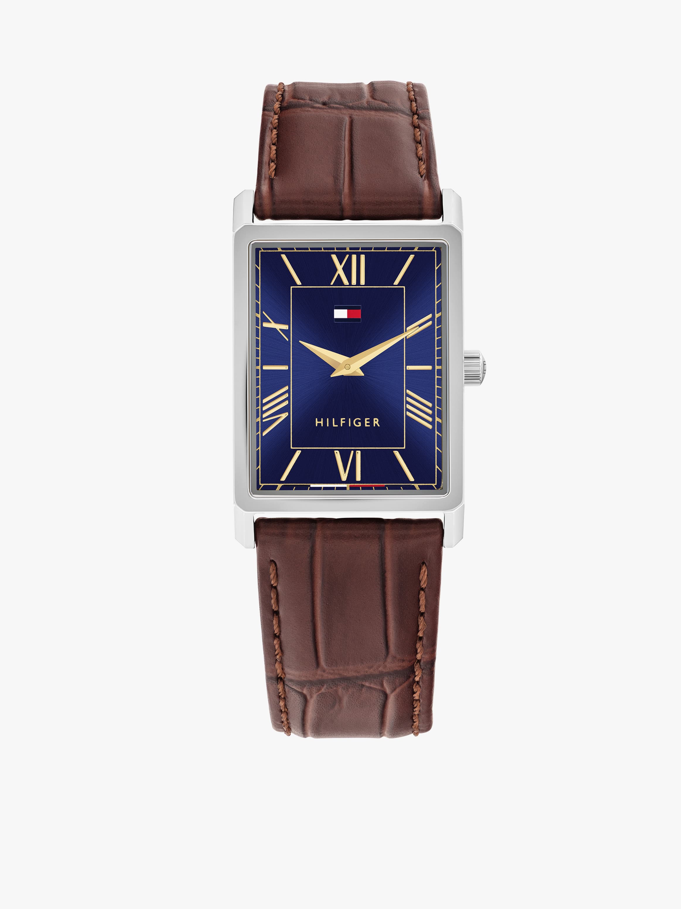 Tommy Hilfiger Men's Ben 40mm × 25.5mm Stainless Steel Watch